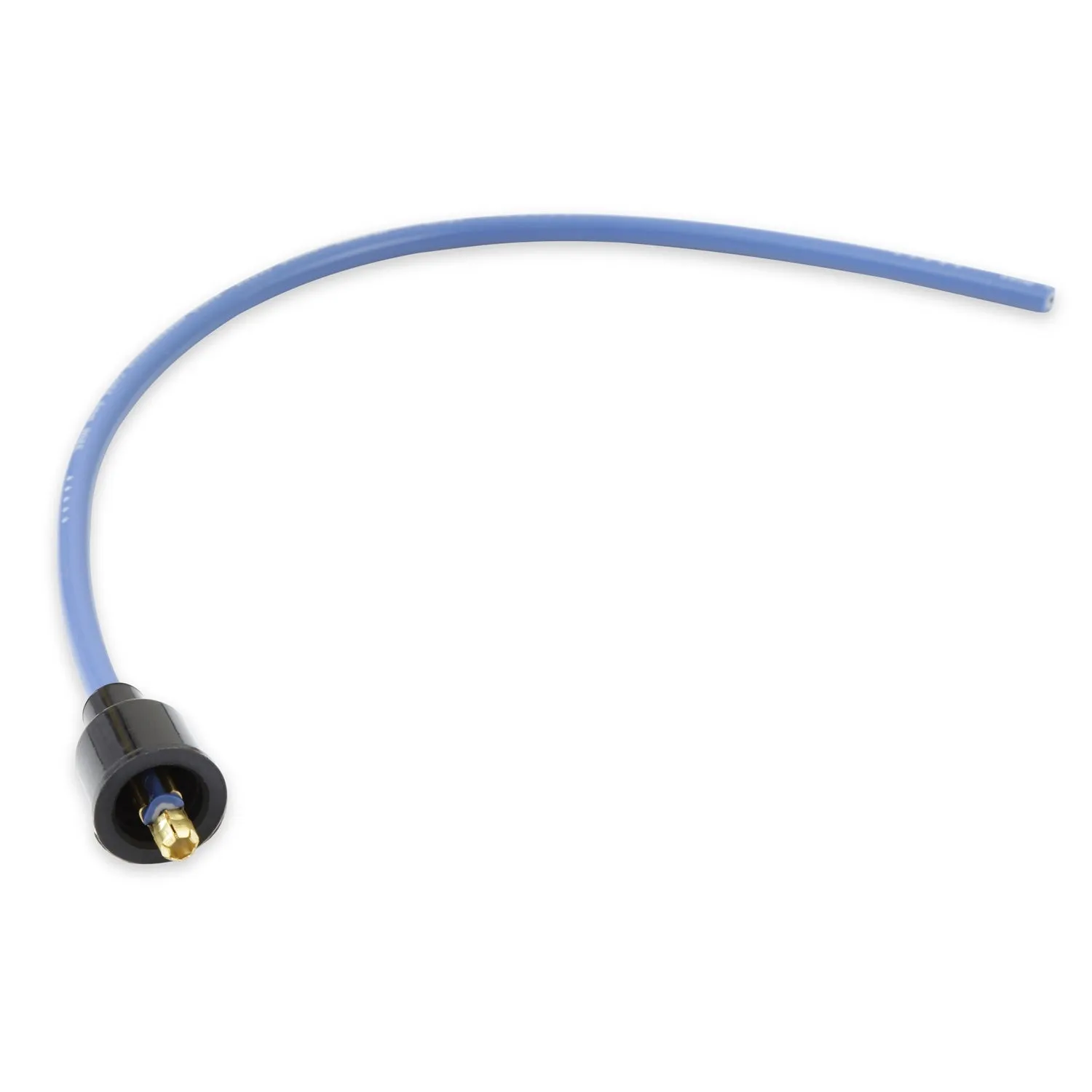 ACCEL Super Stock Spiral Core 8 mm Spark Plug Wire Set - Blue - 90 Degree Plug Boots - HEI Style Terminal - Cut-To-Fit - V8