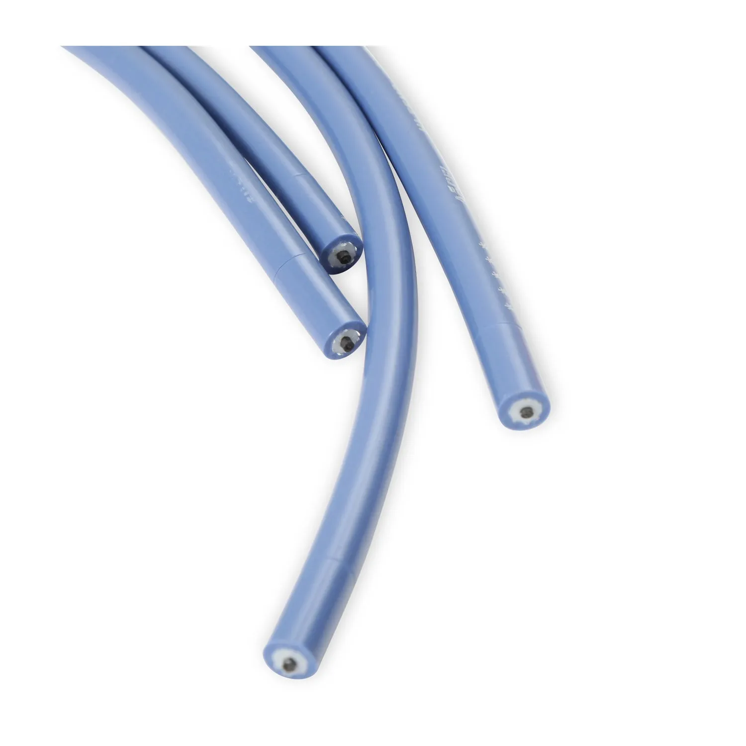 ACCEL Super Stock Spiral Core 8 mm Spark Plug Wire Set - Blue - 90 Degree Plug Boots - HEI Style Terminal - Cut-To-Fit - V8