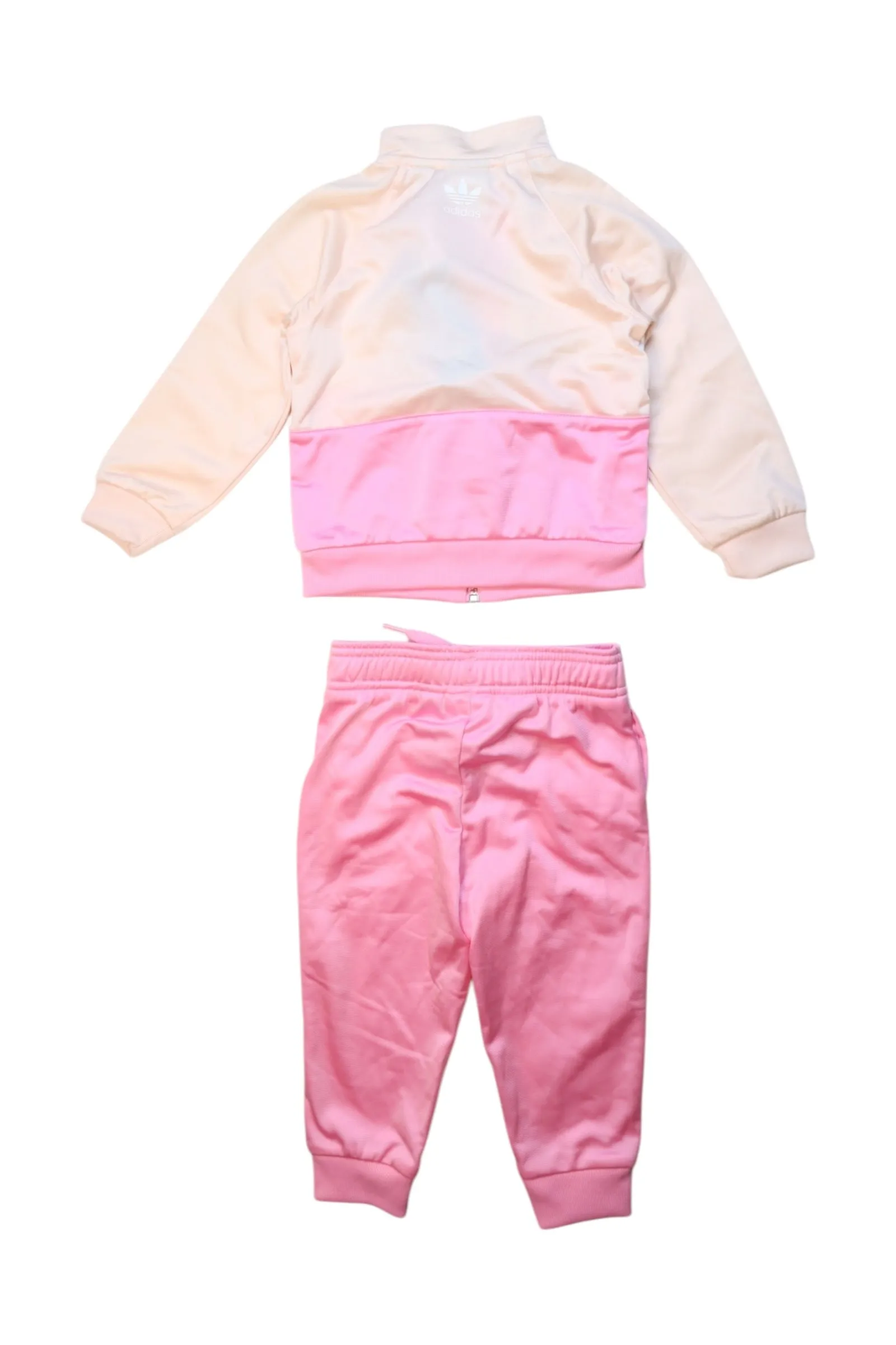 Adidas Zippered Sweatshirt And Pants Set 12-18M