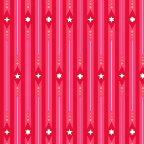 Alison Glass - Holiday - Ribbon in Peppermint