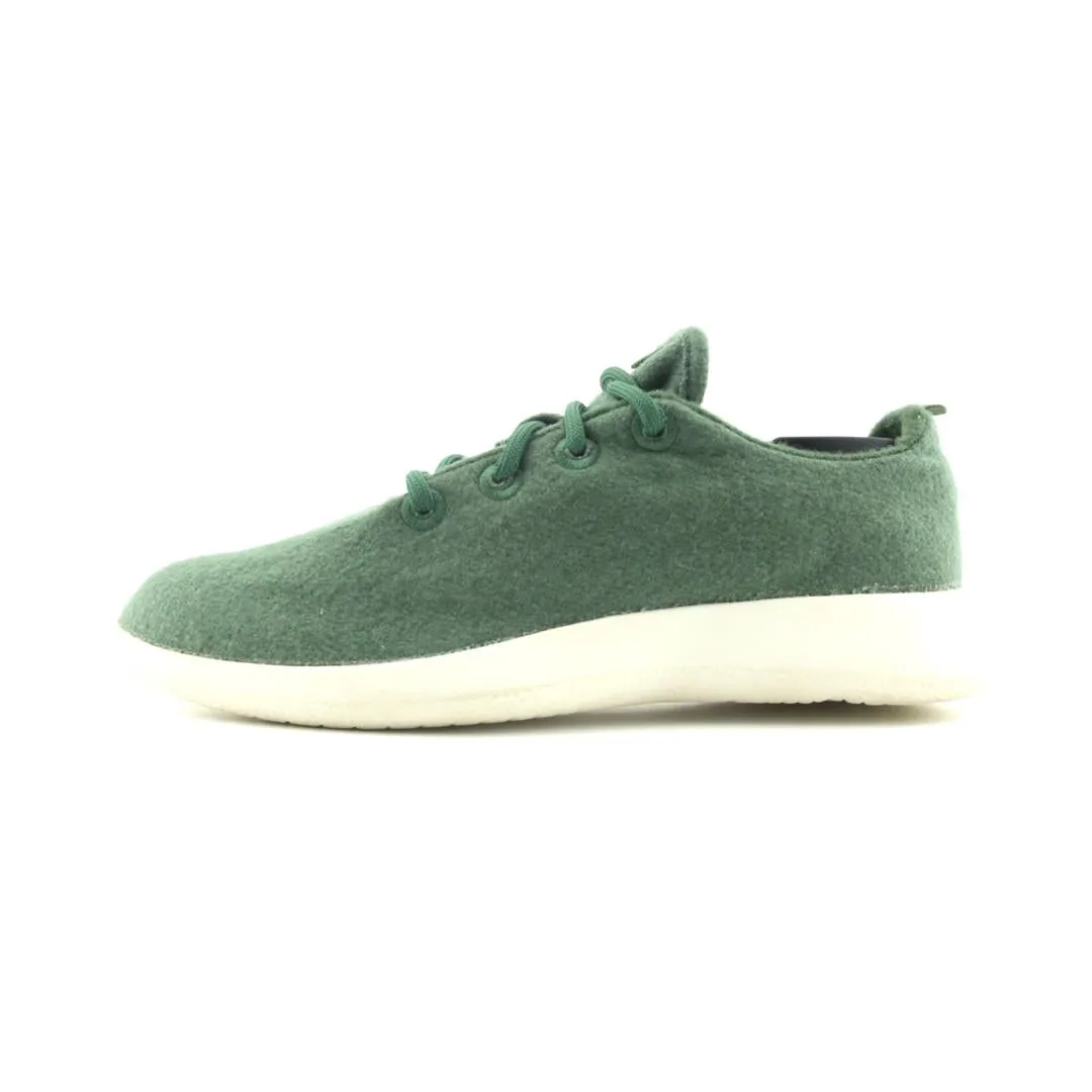 Allbirds Wool Runners - Natural Green (Cream Sole) EX