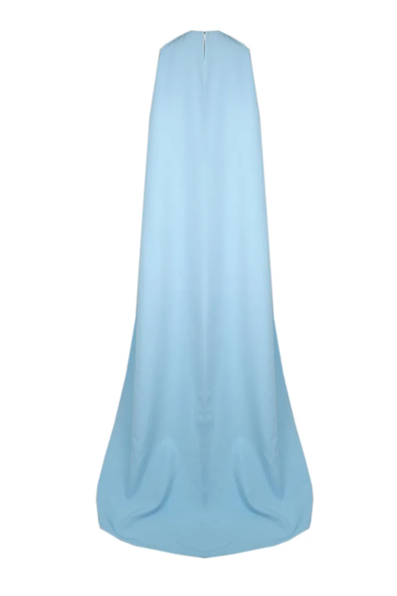 BABY BLUE CAPE GOWN