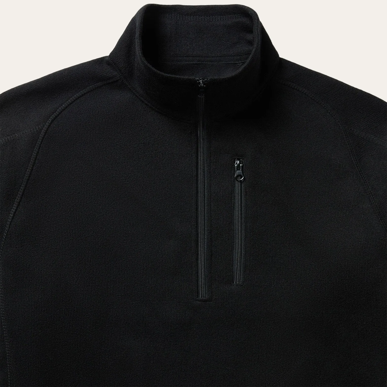 Black Pullover Knit Sweater