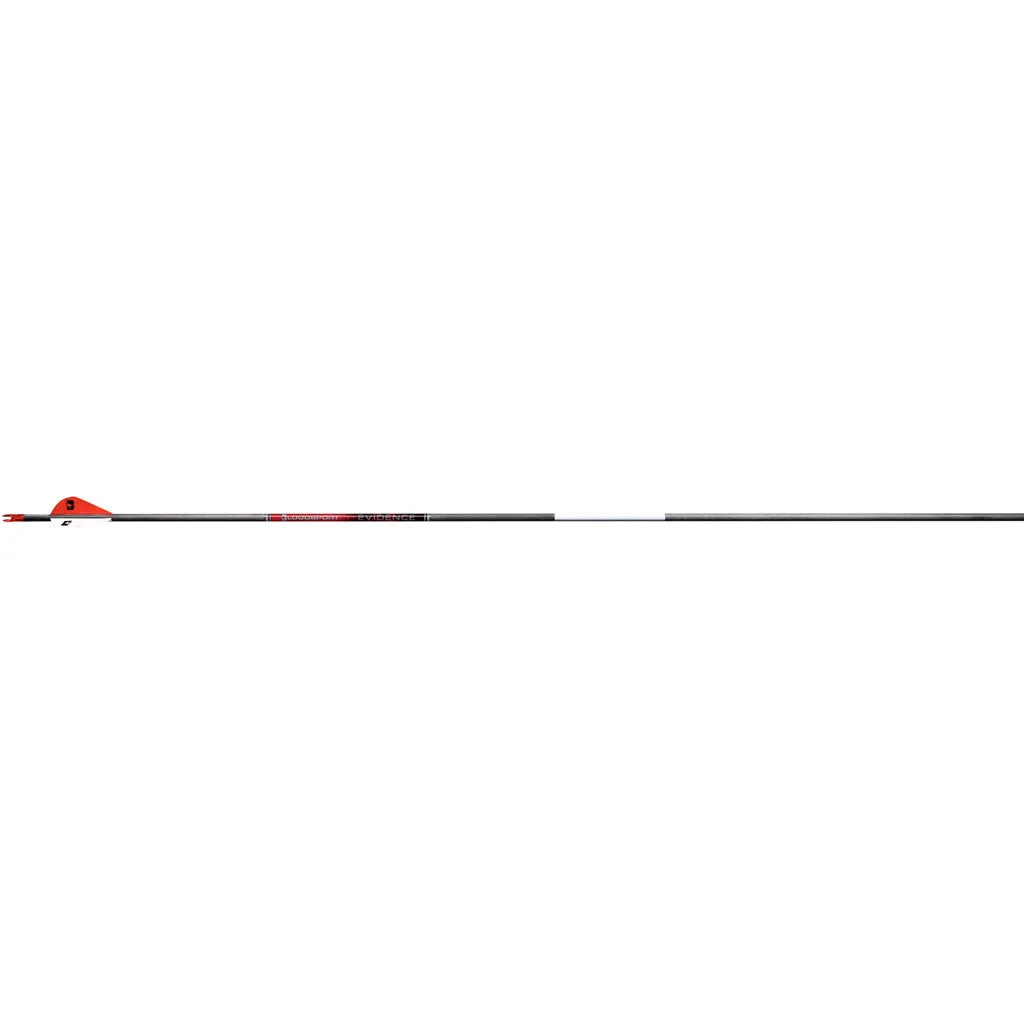 BloodSport Evidence Arrows 400 2 in. Vane 6 pk.