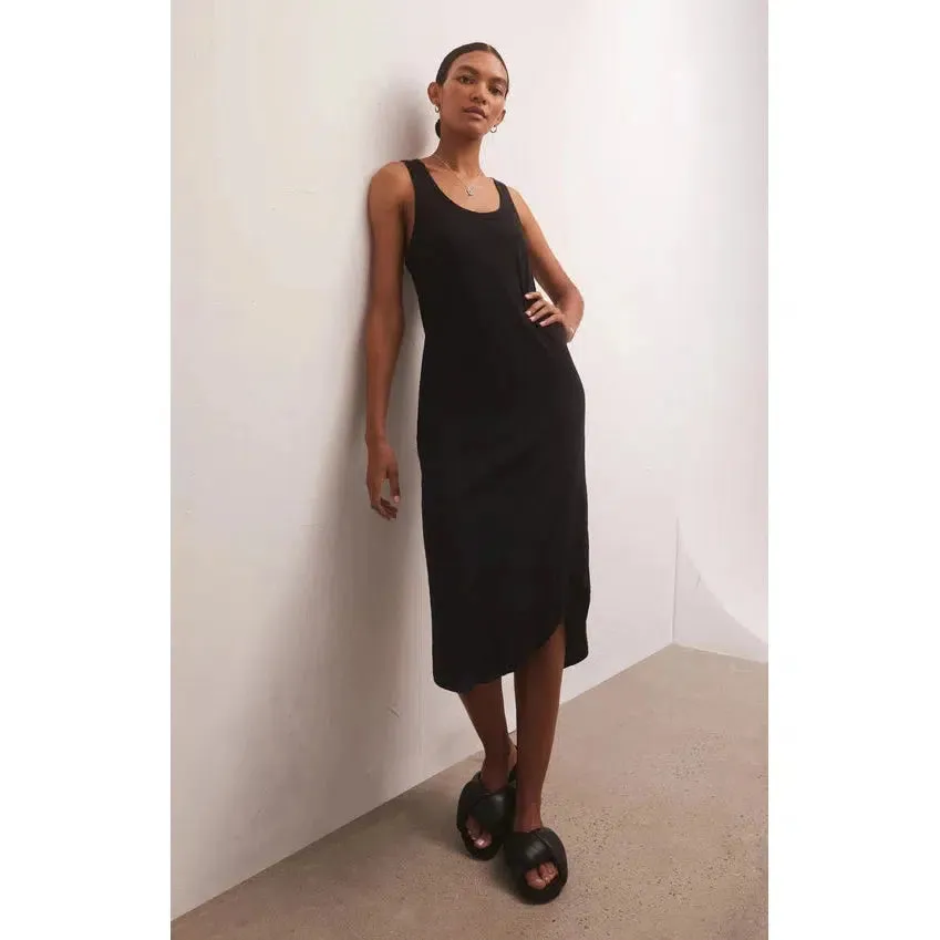EASY GOING COTTON SLUB DRESS