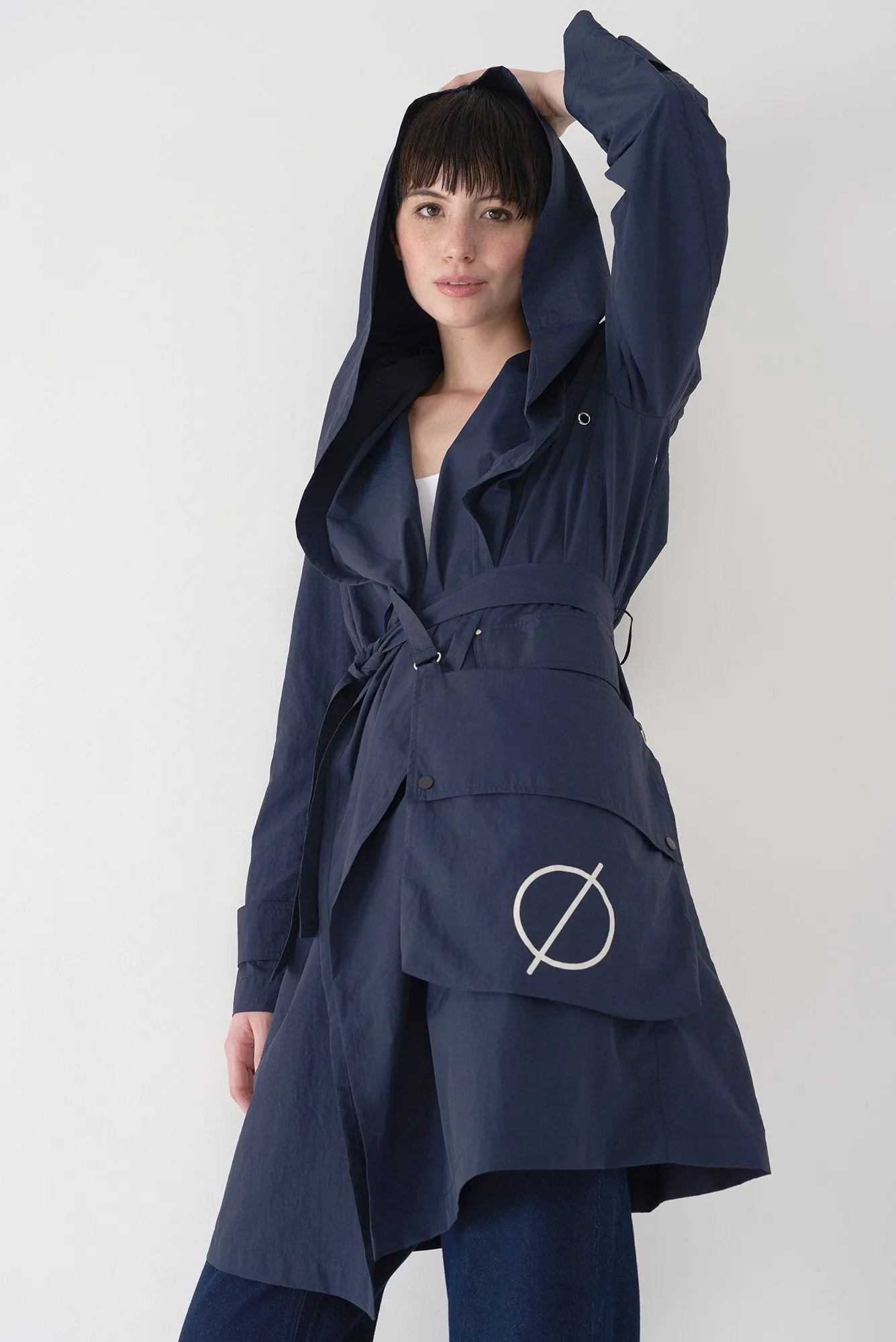 FLO - Packable Light Hooded Raincoat