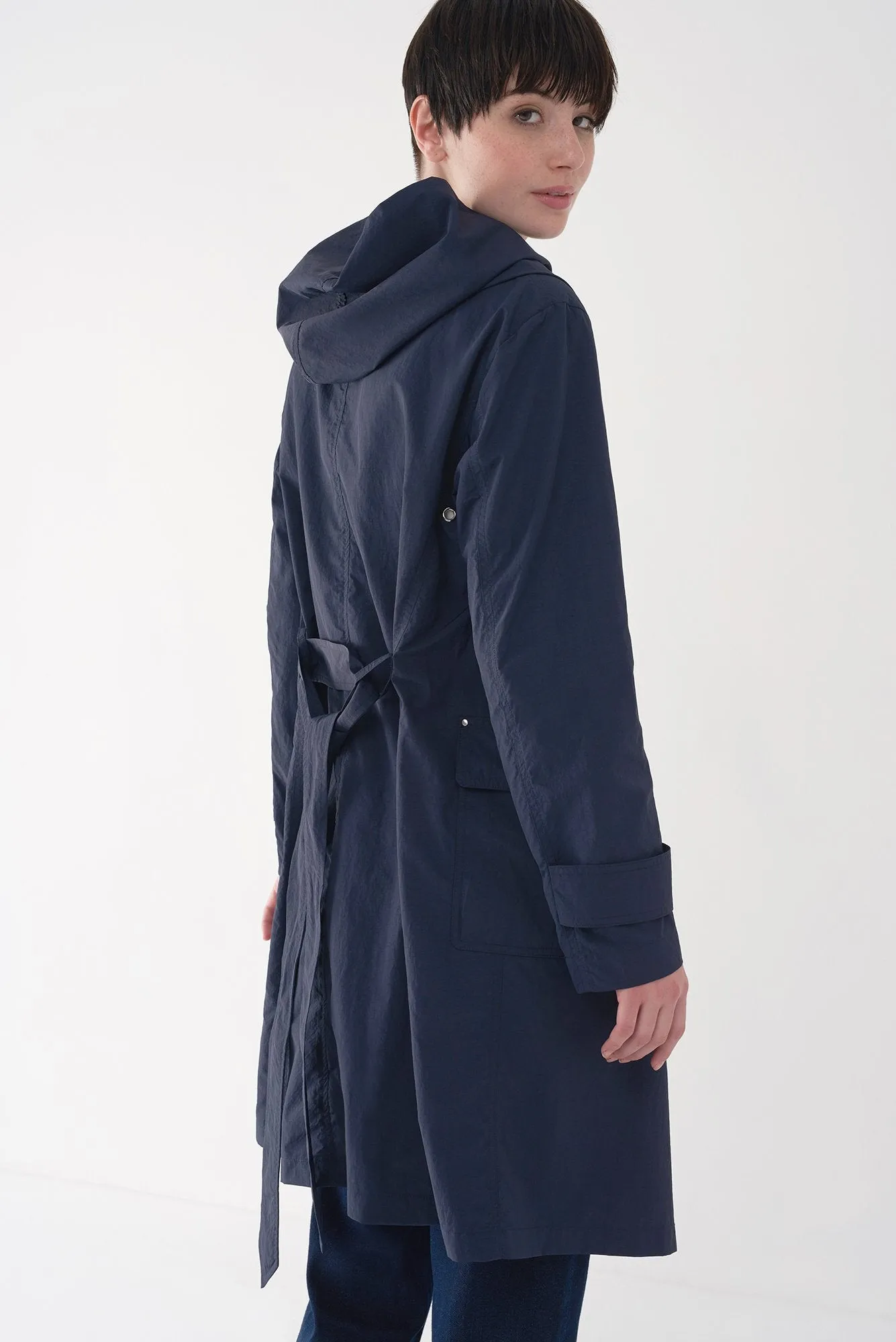 FLO - Packable Light Hooded Raincoat