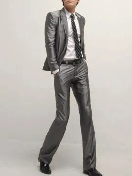 Formal Men's Business Suits with Regular Cut