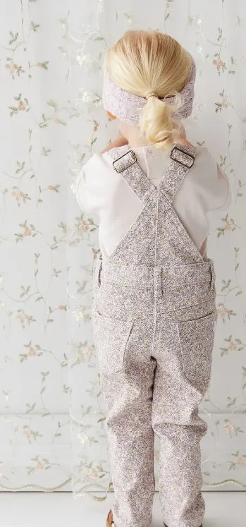 Jordie Cotton Twill Overall - Chloe Lilac