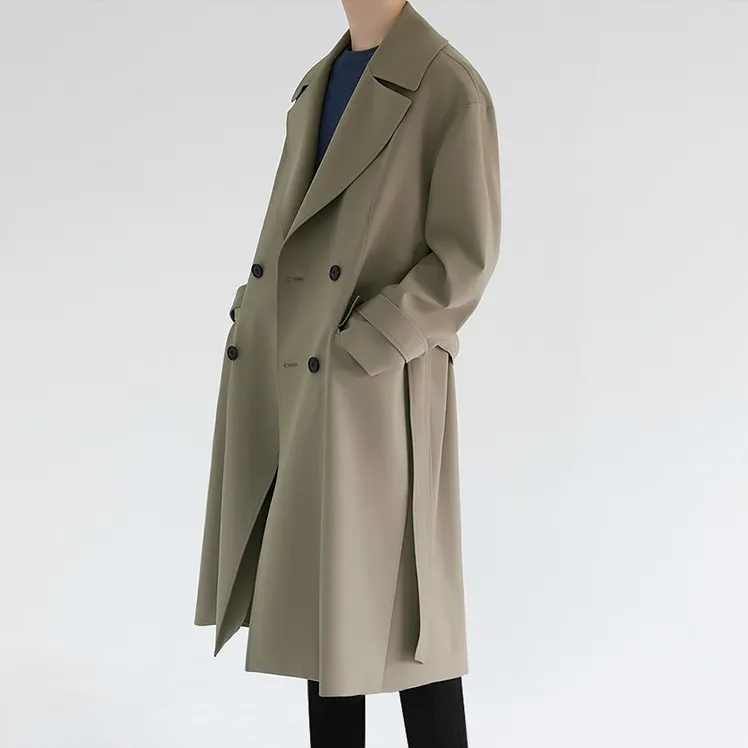 [Korean Style] Britiny Single-breasted Double Coats