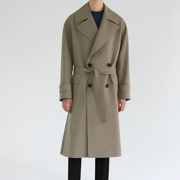 [Korean Style] Britiny Single-breasted Double Coats