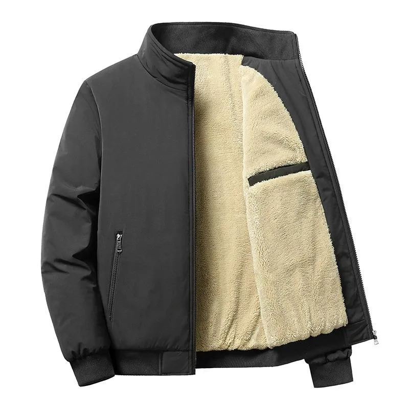 Men's Fleece Padded Jacket 95258265YM