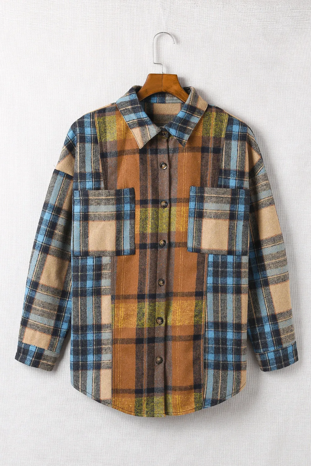 Mixed Up Plaid Shacket