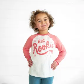 Pink Lil Rookie Raglan Tee