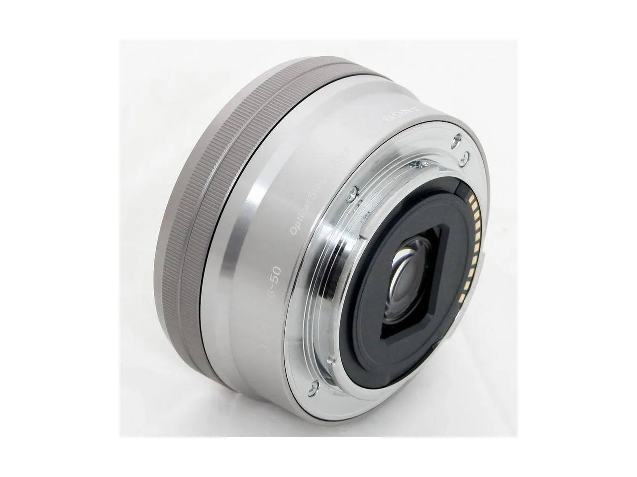Sony E PZ 16-50mm f/3.5-5.6 OSS Lens - Silver -  White Box