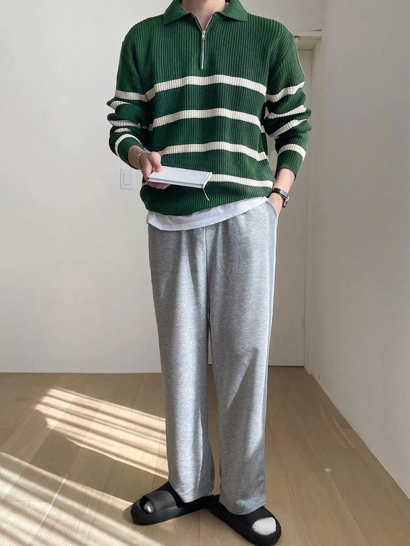 Striped Pattern Sweater