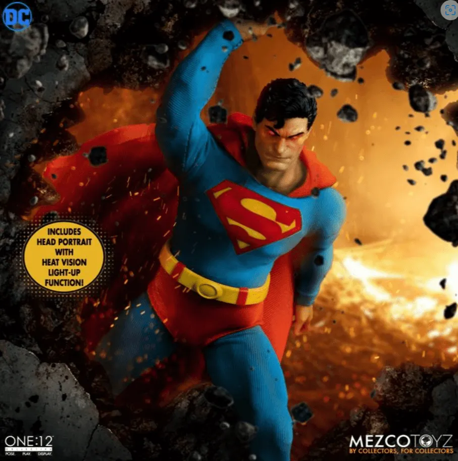Superman: Man of Steel Edition One: 12 Collective Action Figure/ Mezco