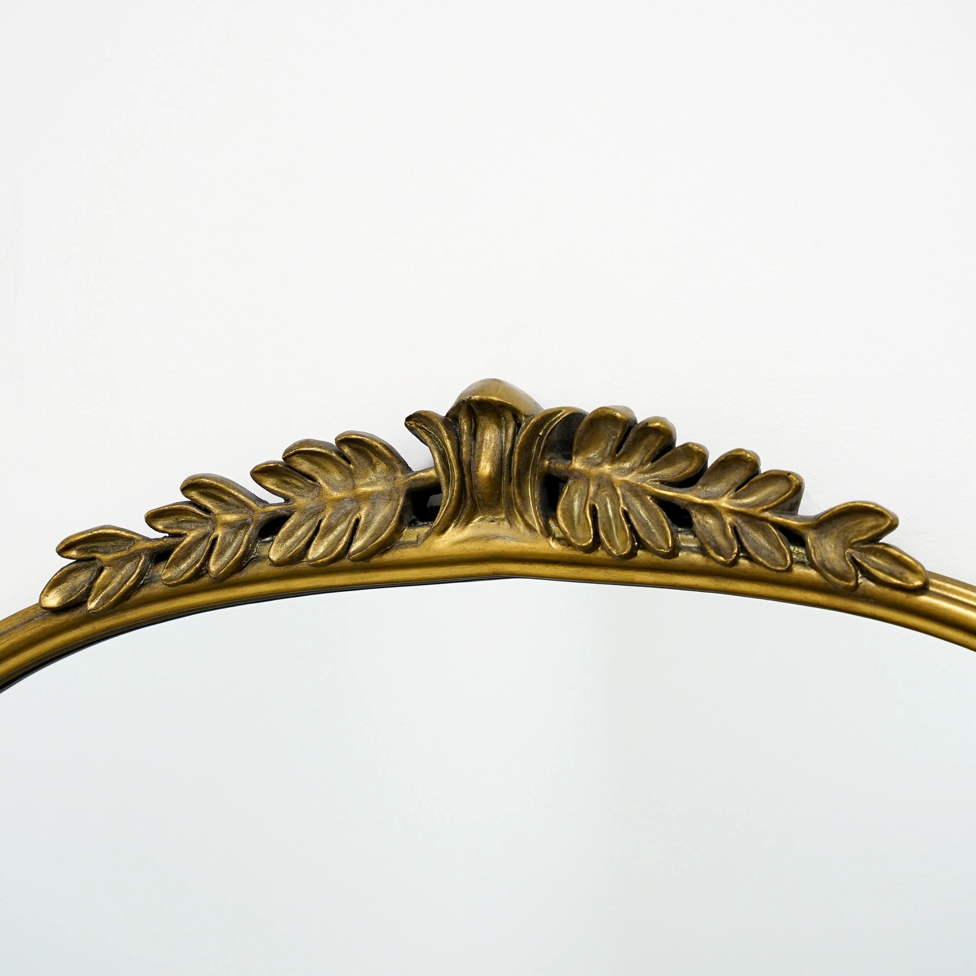 Valentina - Full Length Gold Arched Ornate Metal Mirror 196cm x 110cm